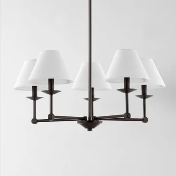 SAFAVIEH Rowley Modern Farmhouse Chandelier Light Fixture