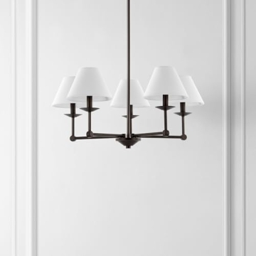 SAFAVIEH Rowley Modern Farmhouse Chandelier Light Fixture