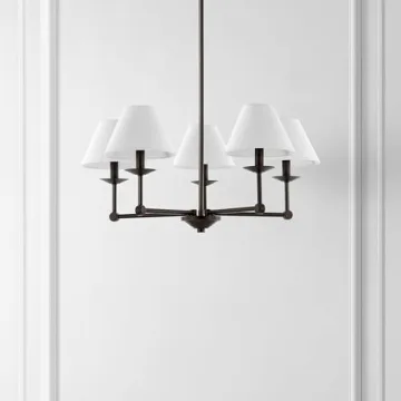 SAFAVIEH Rowley Modern Farmhouse Chandelier Light Fixture