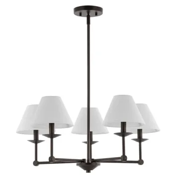 SAFAVIEH Rowley Modern Farmhouse Chandelier Light Fixture