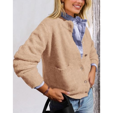 PRETTYGARDEN Women's Knit Cardigan: Cozy and Stylish Essential