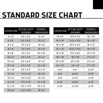 SABA Home Decor Elegant Air Vent Cover for Walls & Ceilings