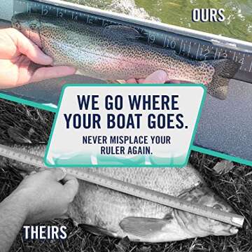 Quik Measure Pro Fish Ruler - 36" Waterproof Measuring Tool