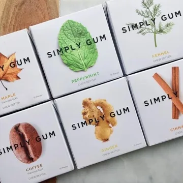Simply Gum Natural Chewing Gum Variety Pack Guilt-Free