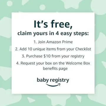Amazon Baby Registry Welcome Box with Essential Items
