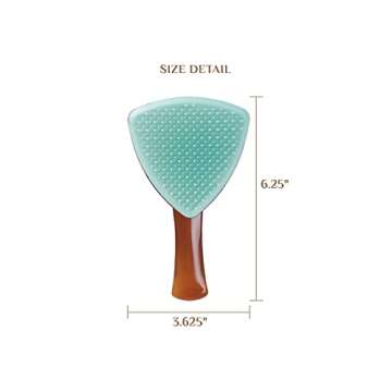 Cricket Ultra Smooth Detangling Brush - Infused with Argan & Olive Oils and Keratin Protein, Anti-Fr...