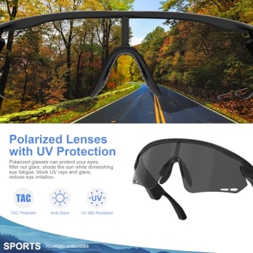 Polarized Bluetooth Sunglasses for Men & Women