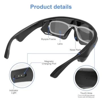 Polarized Bluetooth Sunglasses for Men & Women