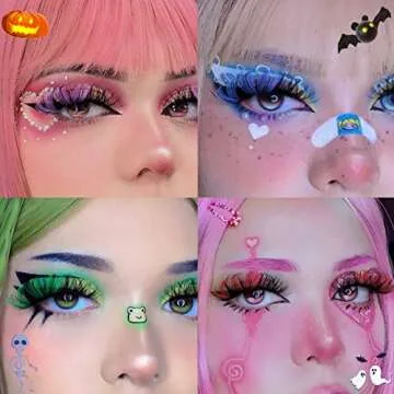 Colored Mink Lashes Pack - 7 Rainbow Colors for Every Occasion