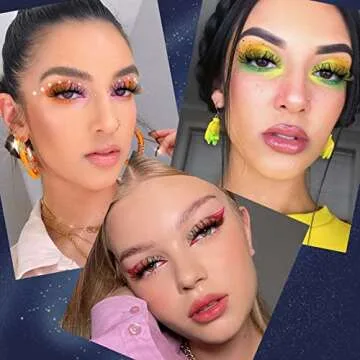 Colored Mink Lashes Pack - 7 Rainbow Colors for Every Occasion