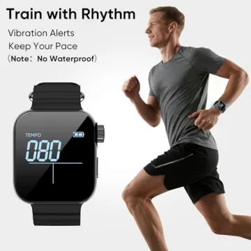 WEGROWER Vibrating Metronome Watch for Practice and Workouts