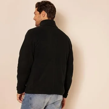 Amazon Essentials Men's Full-Zip Fleece Jacket (Available in Big & Tall)
