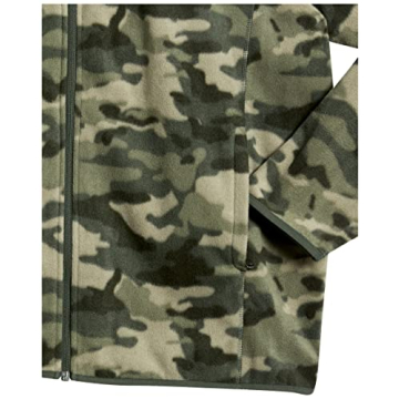 Amazon Essentials Men's Full-Zip Fleece Jacket (Available in Big & Tall)