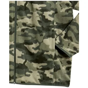 Amazon Essentials Men's Full-Zip Fleece Jacket (Available in Big & Tall)