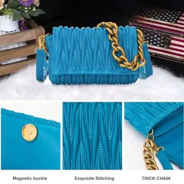 Montana West Crossbody Bags for Women Satchel Purses and Handbags Quilted Cute Purses MWC-060ATQ