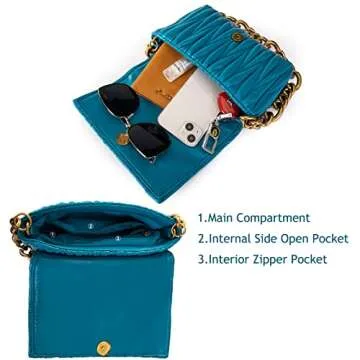 Montana West Crossbody Bags for Women Satchel Purses and Handbags Quilted Cute Purses MWC-060ATQ