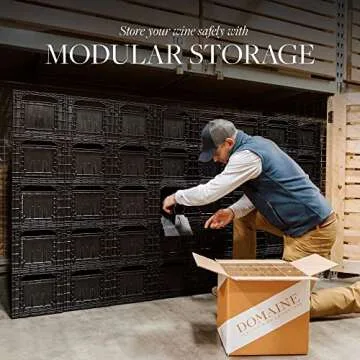 Flexible Wine Storage System for Collectors - Stackable Solution