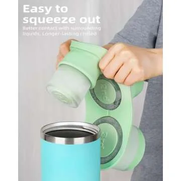 Ice Cube Tray for Stanley Cup - Easy Silicone Molds