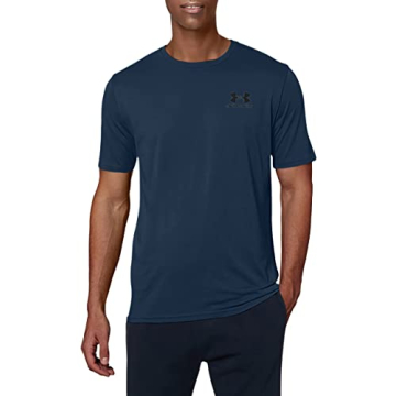 Under Armour Men's UA Sportstyle Navy T-Shirt XL Comfort Fit