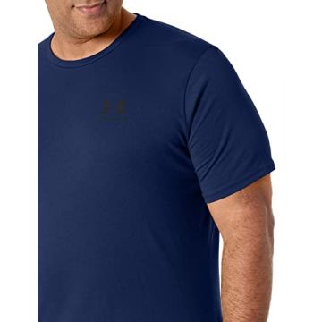 Under Armour Men's UA Sportstyle Navy T-Shirt XL Comfort Fit