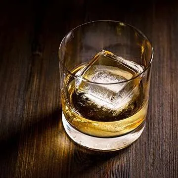 Bangp Silicone Ice Cube Trays - Perfect Ice for Cocktails