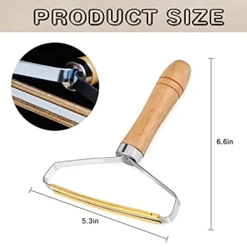 Portable Lint Remover - Pet Hair Eraser Tool - 2 Pack