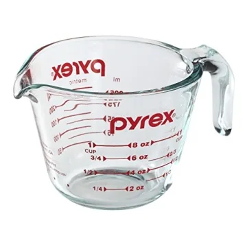 Pyrex Glass Measuring Cups Set - 1 & 2 Cup Precision