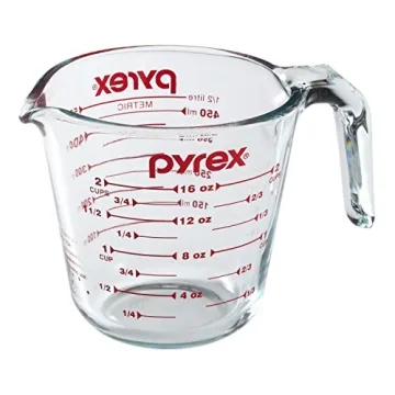 Pyrex Glass Measuring Cups Set - 1 & 2 Cup Precision