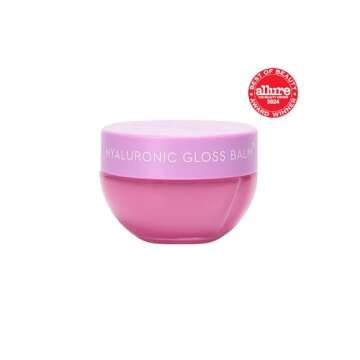 Glow Recipe Hyaluronic Acid Plumping Lip Balm for Women & Men - Clear, Hydrating High-Shine Gloss + ...