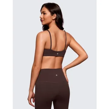 CRZ YOGA Butterluxe Sports Bra - Stylish & Soft Supportive Bra