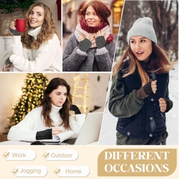Stylish Justay Fingerless Gloves for Women This Winter