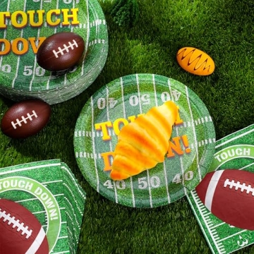 JOYIN 150 Pcs Football Party Set for Game Day Fun