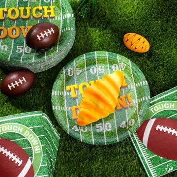 JOYIN 150 Pcs Football Party Set for Game Day Fun