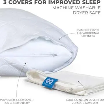 Everlasting Comfort Body Pillow with Cooling Features