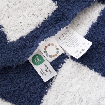 YIRUIO Cozy Checkered Throw Blanket for All Seasons