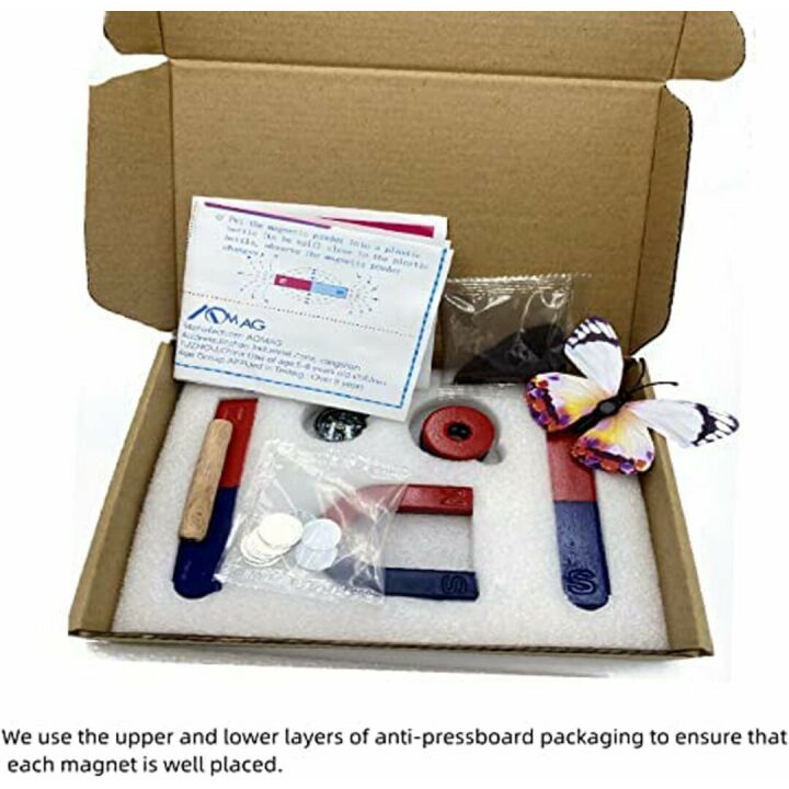 Physics Magnet Kit for Education & Experiments