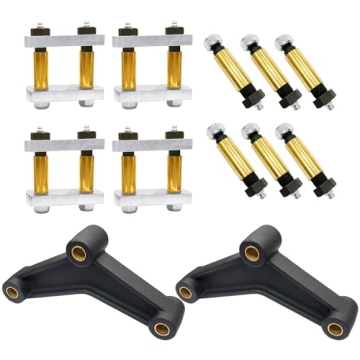 Upgrade Your RV with LLANNDER's Heavy Duty Greaseable Shackle Kit for Stable Towing Easily