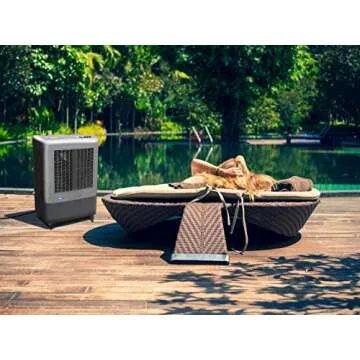 Hessaire MC37M Portable Evaporative Cooler for Indoor/Outdoor