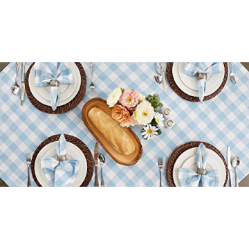 DII Buffalo Check Tablecloth - Stylish for Parties & Picnics