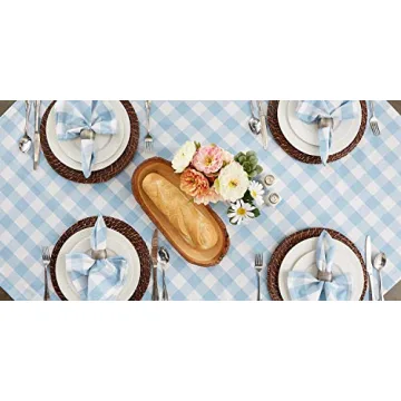 DII Buffalo Check Tablecloth - Stylish for Parties & Picnics
