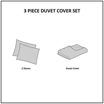 INK+IVY Imani Cotton Duvet Cover Set – Elegant Bedding