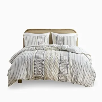 INK+IVY Imani Cotton Duvet Cover Set – Elegant Bedding