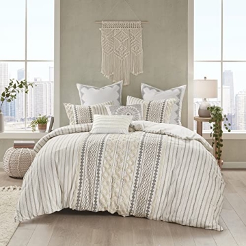 INK+IVY Imani Cotton Duvet Cover Set – Elegant Bedding