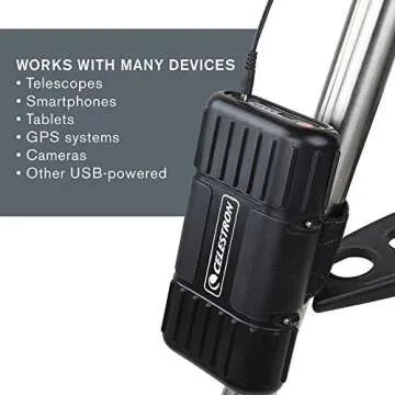 Celestron PowerTank Lithium LT – Rechargeable 12V Power Supply