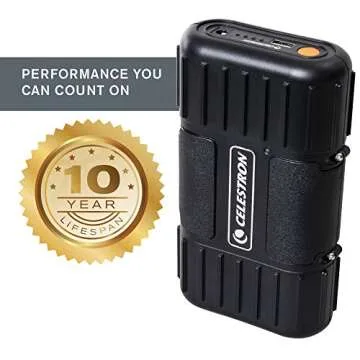 Celestron PowerTank Lithium LT – Rechargeable 12V Power Supply