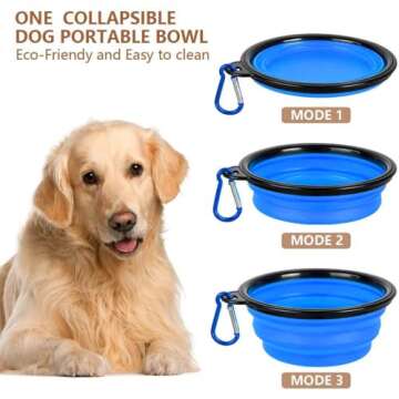 TIOVERY Small Pet Food Storage Container with Airtight Seal