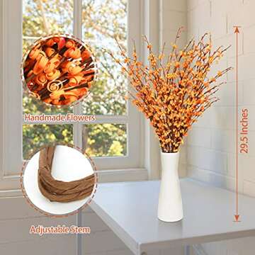 Realistic Jasmine Fall Flowers for Wedding Decor