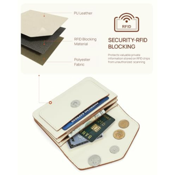 Stylish RFID Blocking Small Wallet for Women - Telena