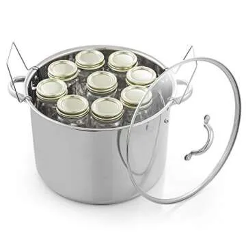 Prep•N•Cook by McSunley 21.5Qt Stainless Steel Water Bath Canner