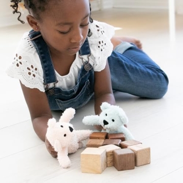 Mini Bella Pink Bear Therapeutic Stuffed Animal for Kids